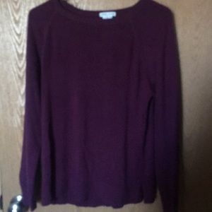 Sweet romeo, sweater size medium. In maroon